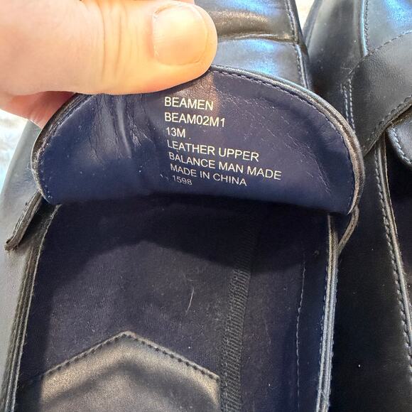 Leather Steve Madden men’s dress shoes workwear classy sz 13 - Picture 9 of 13